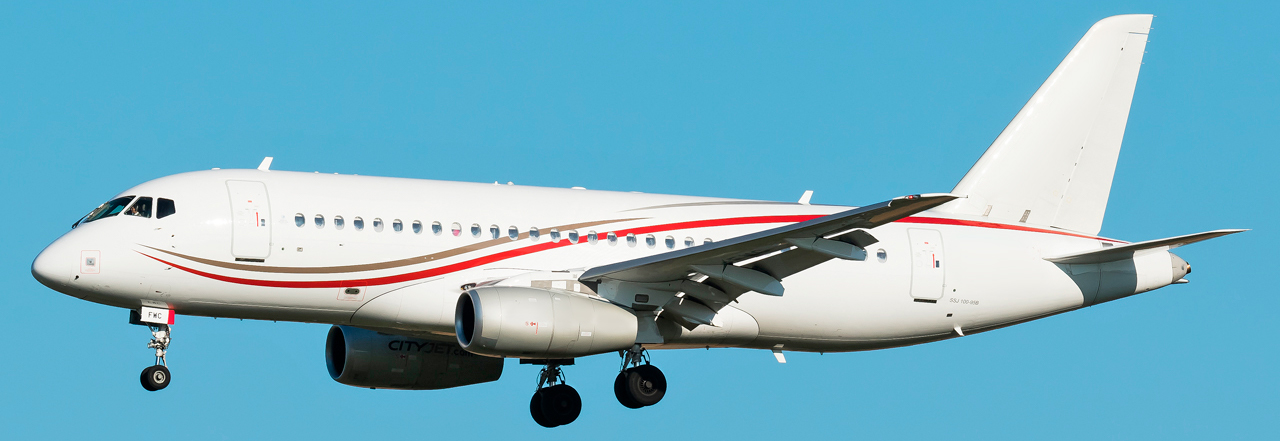 Сухой Суперджет 100 авиакомпании Россия